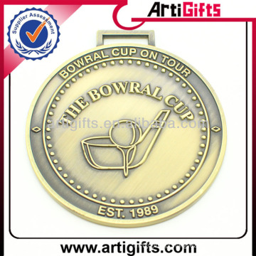 Fabricante de medalhão de bronze personalizado barato 2014